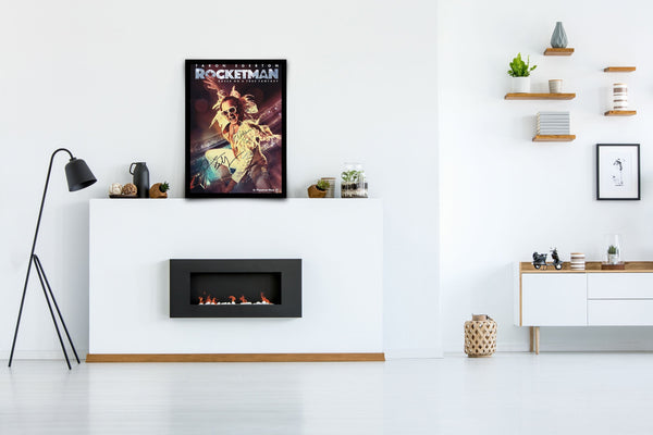 Rocketman Signed Poster with COA