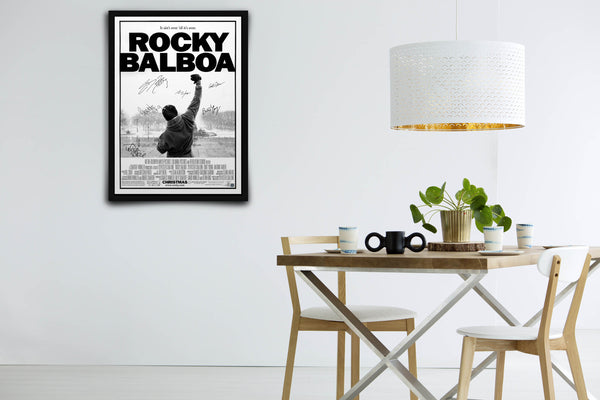 Rocky Balboa - Signed Poster + COA