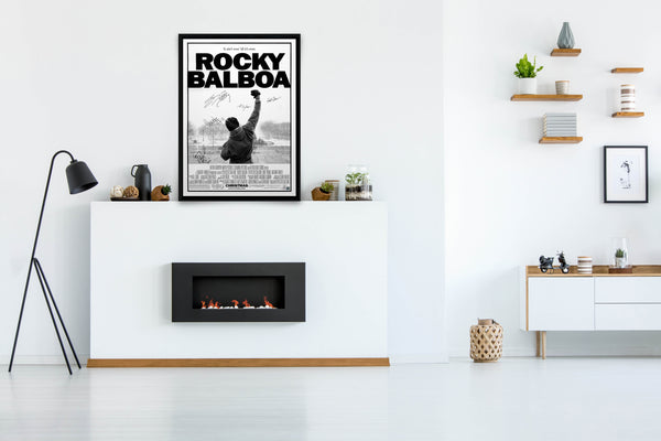 Rocky Balboa Signed Poster with COA