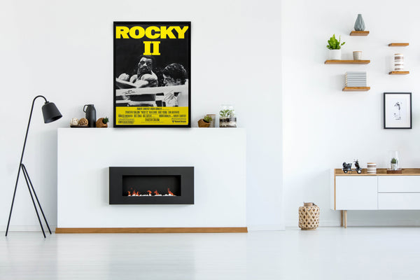 Rocky II Signed Poster with COA