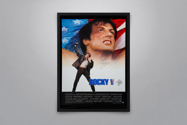 Rocky V Signed Poster with COA