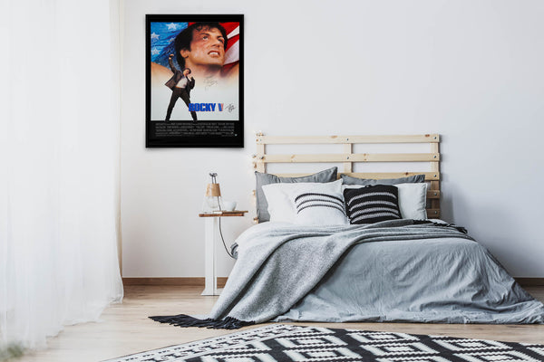 Rocky V Signed Poster with COA