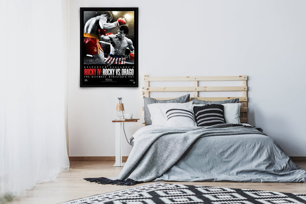 Rocky IV: Rocky Vs. Drago Signed Poster with COA