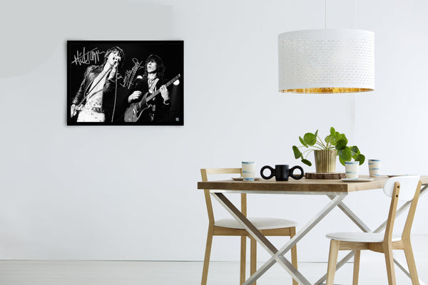 The Rolling Stones Signed Poster with COA