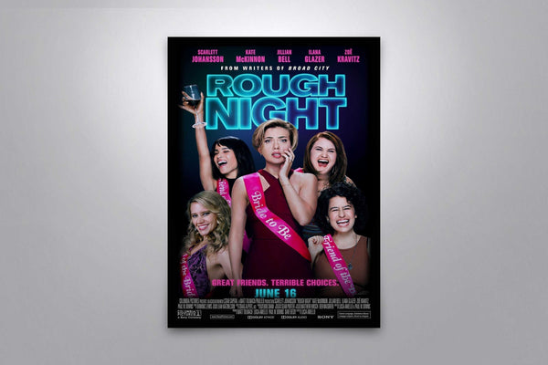 Rough Night Signed Poster with COA