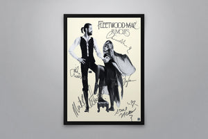 Fleetwood Mac: Rumours Signed Poster with COA