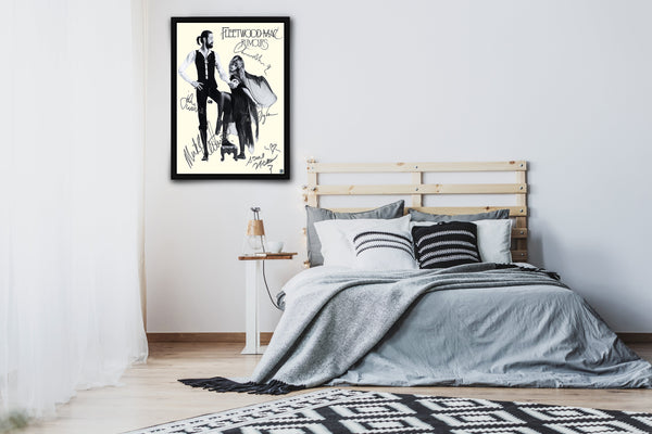 Fleetwood Mac: Rumours Signed Poster with COA