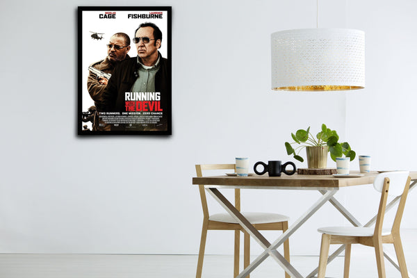Running With The Devil Signed Poster with COA