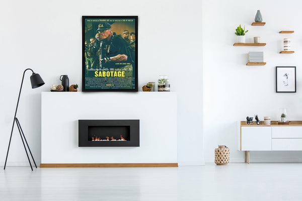 Sabotage Signed Poster with COA