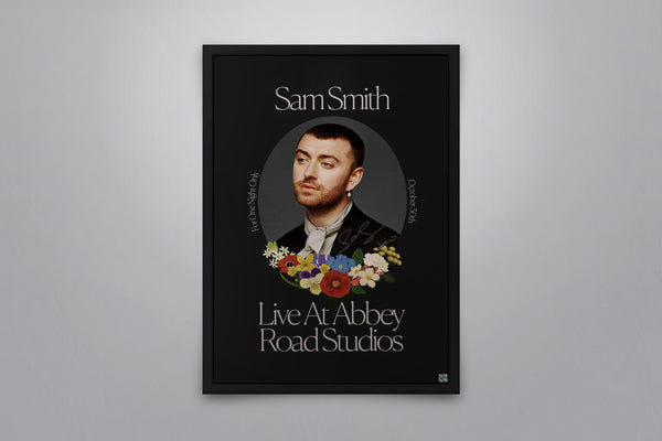 Sam Smith: Live at Abbey Road - Signed Poster + COA