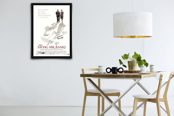 Saving Mr. Banks Signed Poster with COA