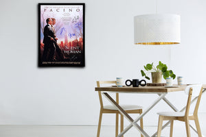 Scent of a Woman Signed Poster with COA