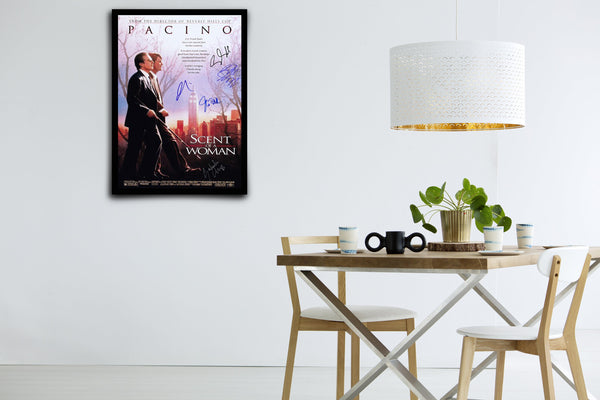 Scent of a Woman Signed Poster with COA