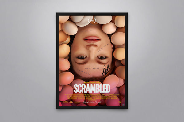 Scrambled - Signed Poster + COA
