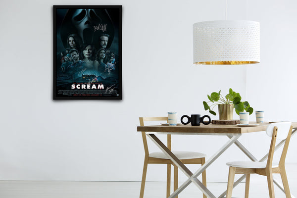 Scream Signed Poster with COA