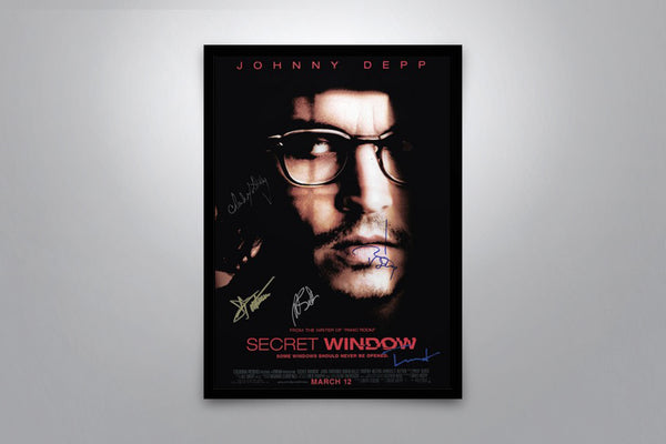 Secret Window Signed Poster with COA