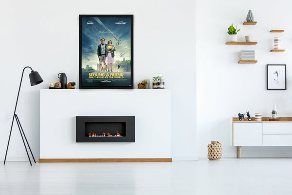 Seeking a Friend for the End of the World Signed Poster with COA