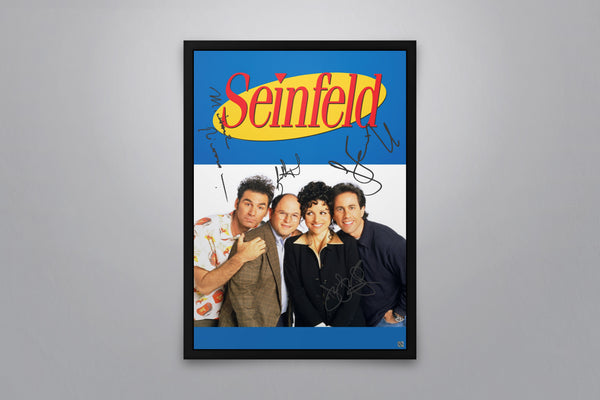 Seinfeld Signed Poster with COA