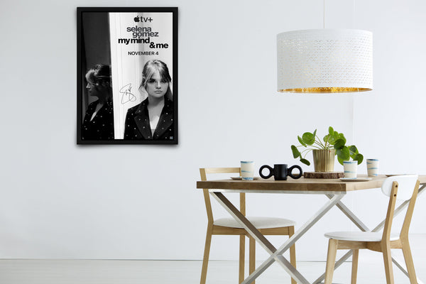 Selena Gomez: My Mind and Me Signed Poster with COA