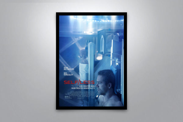 Self/Less Signed Poster with COA