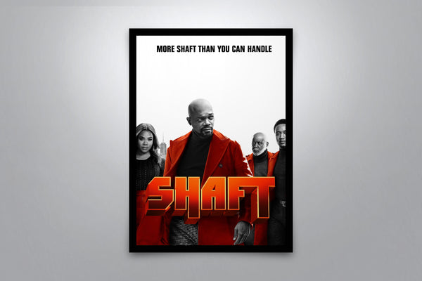 Shaft Signed Poster with COA