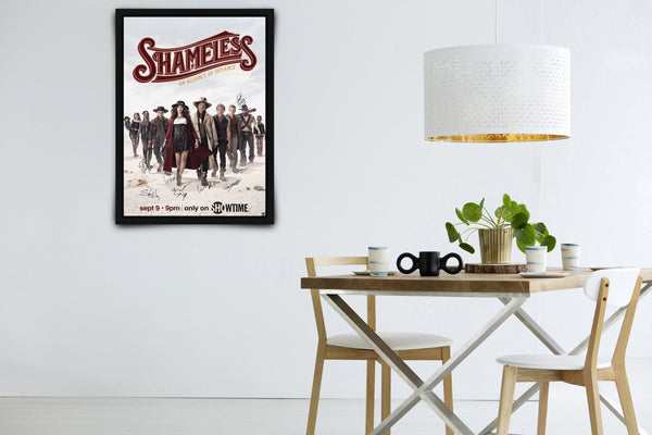 Shameless Signed Poster with COA