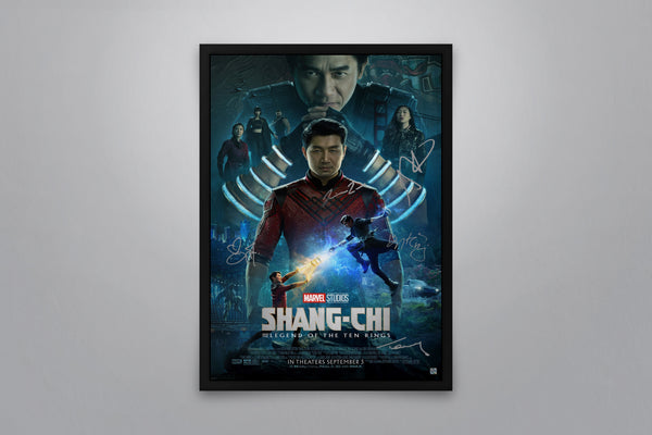 Shang-Chi and the Legend of the Ten Rings Signed Poster with COA
