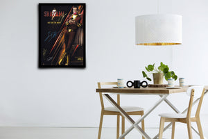 Shazam!  Signed Poster with COA