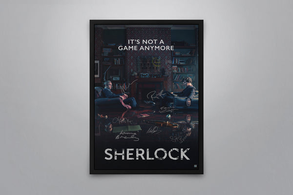 Sherlock: The Final Problem Signed Poster with COA