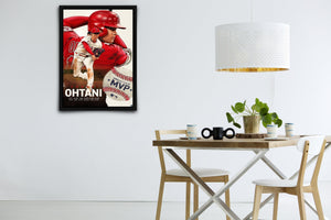 Shohei Ohtani Signed Poster with COA
