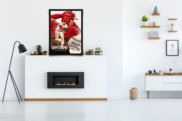 Shohei Ohtani Signed Poster with COA