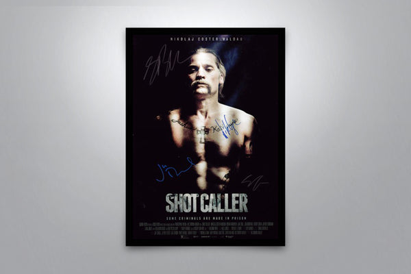 Shot Caller Signed Poster with COA