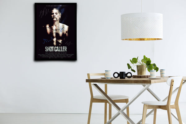 Shot Caller Signed Poster with COA