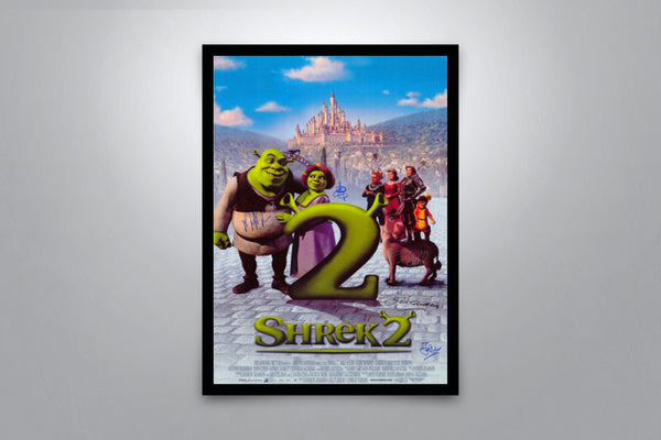 Shrek 2 Signed Poster with COA