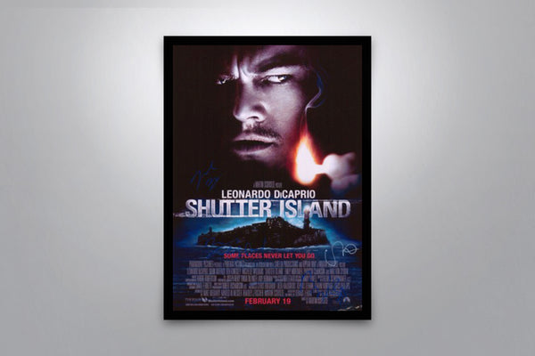 Shutter Island Signed Poster with COA