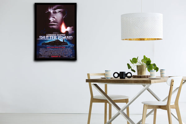 Shutter Island Signed Poster with COA