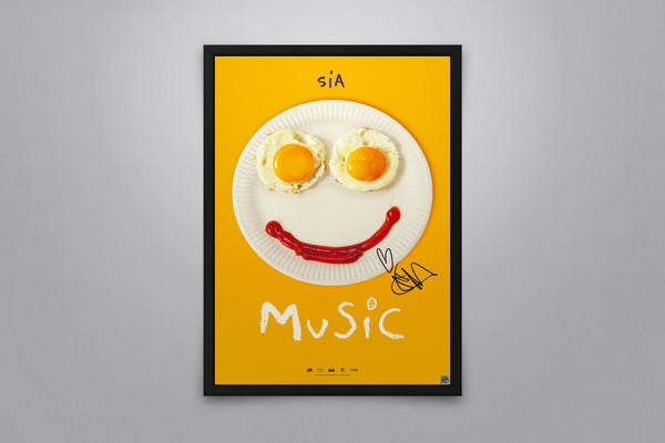 Sia: Music - Signed Poster + COA