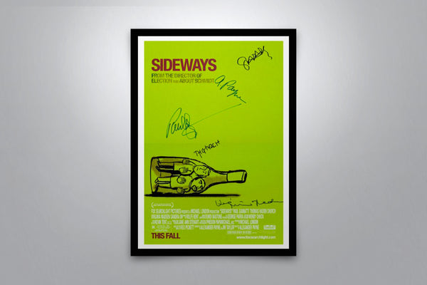 Sideways Signed Poster with COA