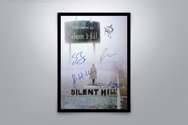 Silent Hill Signed Poster with COA