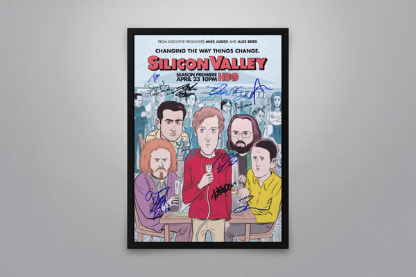 Silicon Valley Signed Poster with COA