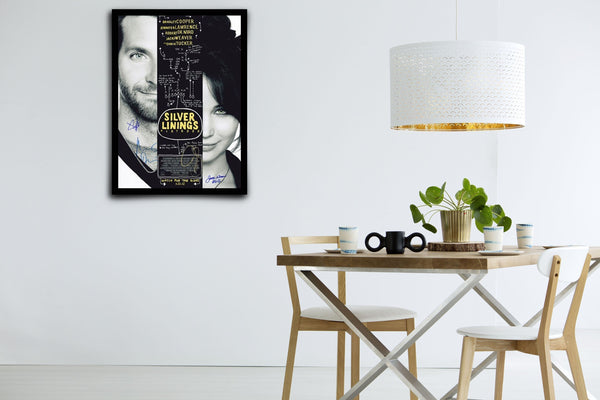 Silver Linings Playbook Signed Poster with COA