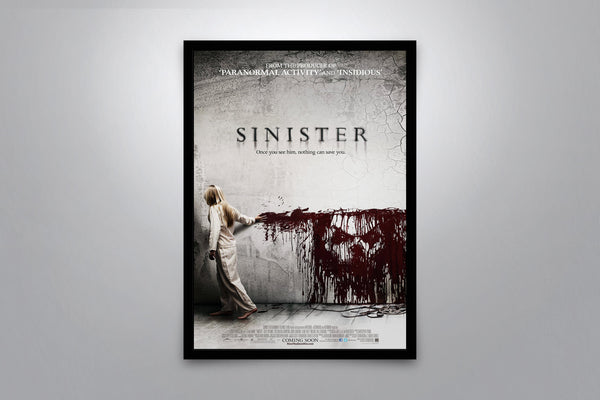 Sinister Signed Poster with COA
