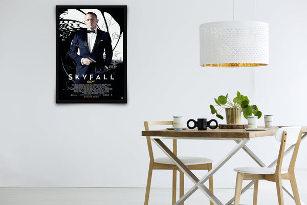 Skyfall Signed Poster with COA