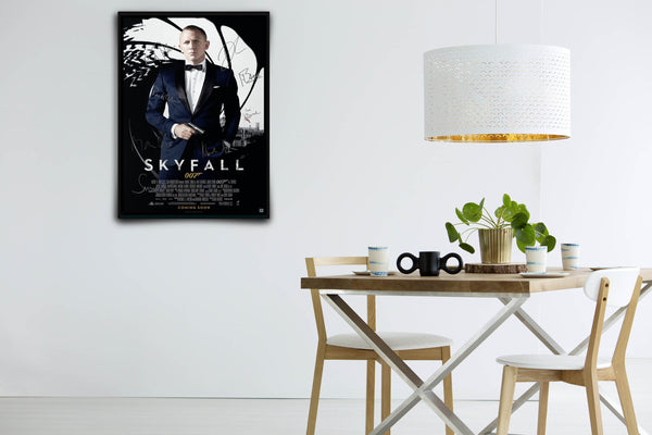 Skyfall Signed Poster with COA