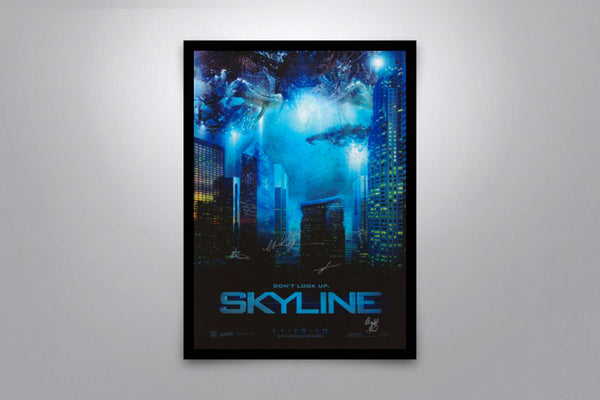 Skyline Signed Poster with COA