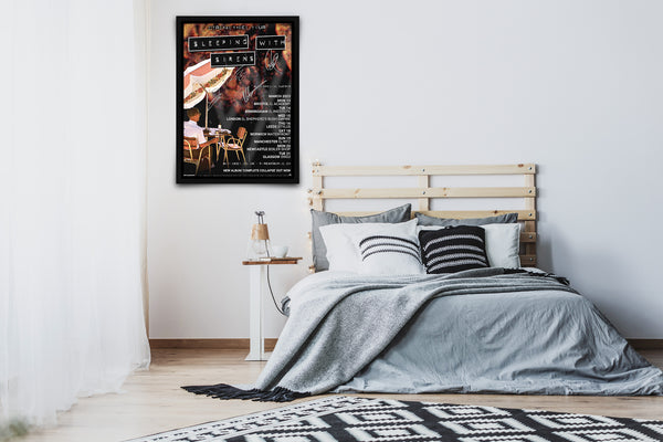 Sleeping with Sirens: Ctrl+Alt+Del - Signed Poster + COA