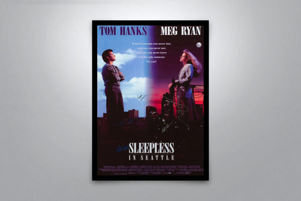 Sleepless in Seattle Signed Poster with COA