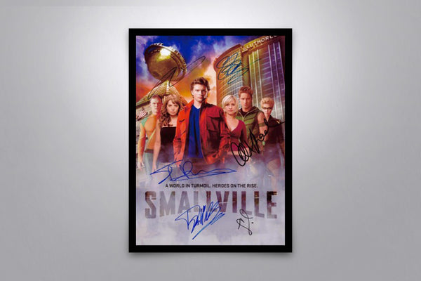 Smallville Signed Poster with COA