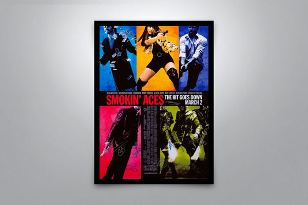 Smokin' Aces Signed Poster with COA