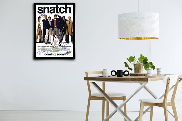 Snatch Signed Poster with COA